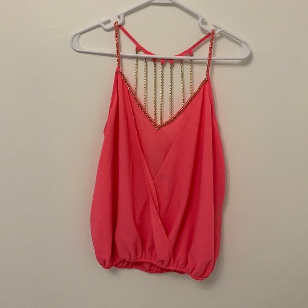 Formal pink top